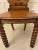 Wood Set of Antique Victorian Hall Chairs in Carved Oak For Sale - Image 7 of 12