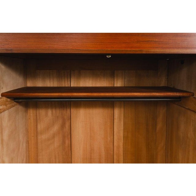 Art Nouveau Wardrobe in Walnut For Sale - Image 12 of 18