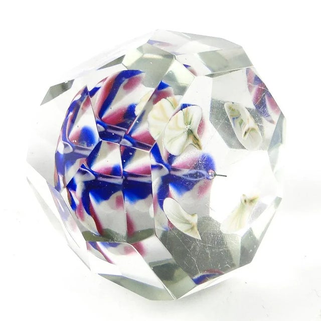 Crystal Paperweight, Germany, 1890s For Sale - Image 4 of 10