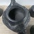 Late 19th Century Carved Faux Horn Dragon Teapot Set With Four Cups - 5 pcs with Box For Sale - Image 10 of 11