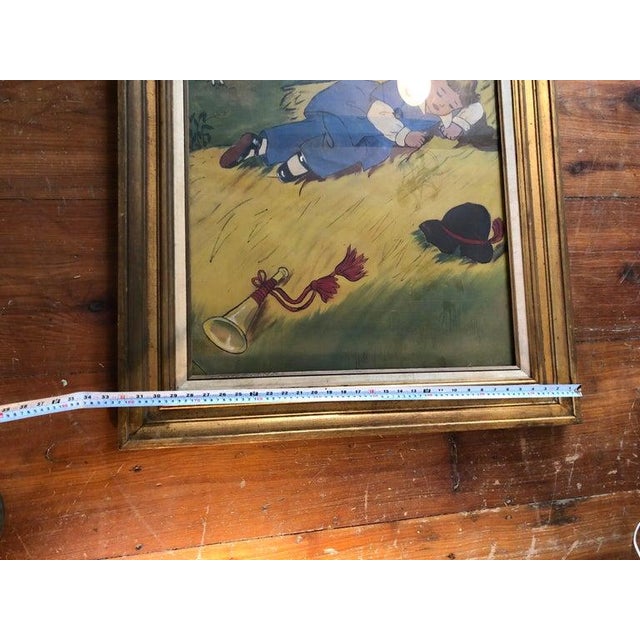 Little Boy Blue Painting on Canvas Cloth For Sale - Image 18 of 18