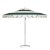 This listing is for a Set of 2 Sugar Beach 9' Patio Umbrellas. The Sugar Beach Market Umbrella is a 9' Hexagon in solid...