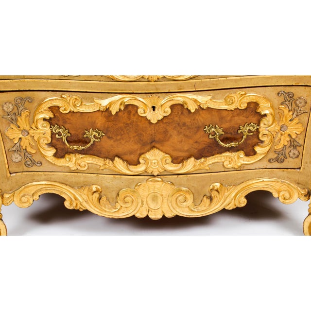 Antique Venetian Walnut and Giltwood Commodes, 1890s, Set of 2 For Sale - Image 14 of 18