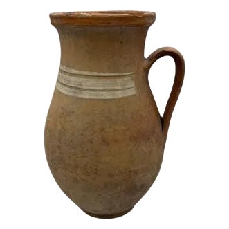 Antique Hungarian Folk Art Pottery For Sale