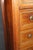 19th C French Louis XVI Bronze Mounted Marble Top High Chest Semanier For Sale - Image 9 of 10