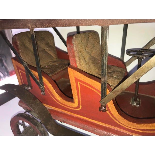 1940s Vintage Toy Car-Model T For Sale - Image 5 of 6