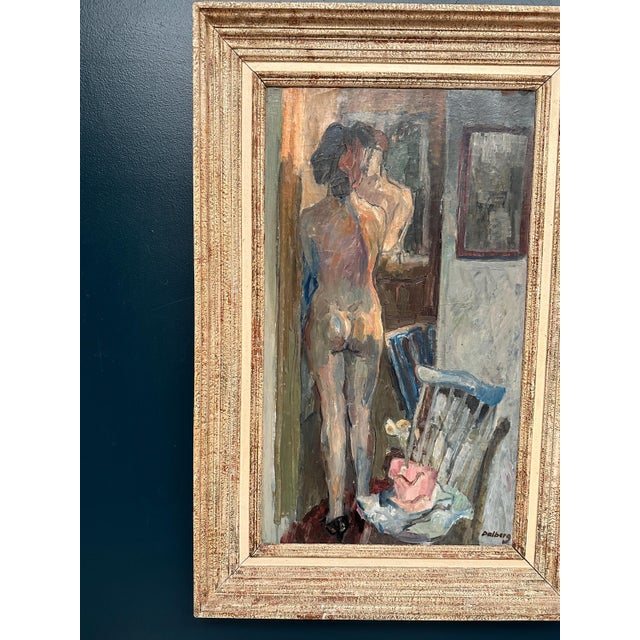 Åke Dalberg, Nue and La Toilette, 1950s, Oil on Canvas, Framed For Sale - Image 18 of 18