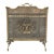 Late 20th Century Super Heavy French Louis XV Style Brass Fireplace Screen Fire Screen 30"h X 27"w X 13"d For Sale