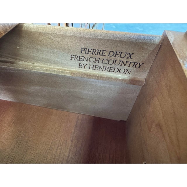Vintage Pierre Deux for Henredon French Louis XV Style Dresser For Sale - Image 11 of 12