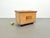 1960s Large Wooden Chest on Casters with Metal-Reinforced Corners, 1960s For Sale - Image 5 of 9