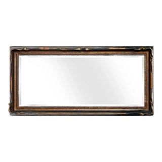 Early 20th Century Hand Formed Batwing Framed Mirror For Sale