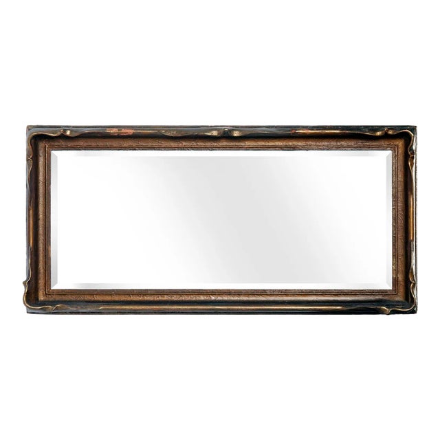 Early 20th Century Hand Formed Batwing Framed Mirror Chairish