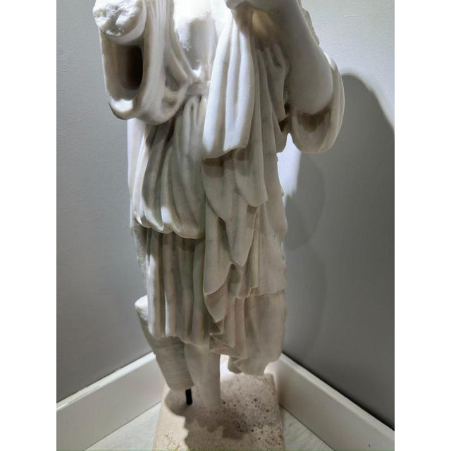 Italian Artist, Venus Gabi Headless Torso, Early 20th Century, Carrara Marble For Sale - Image 10 of 12