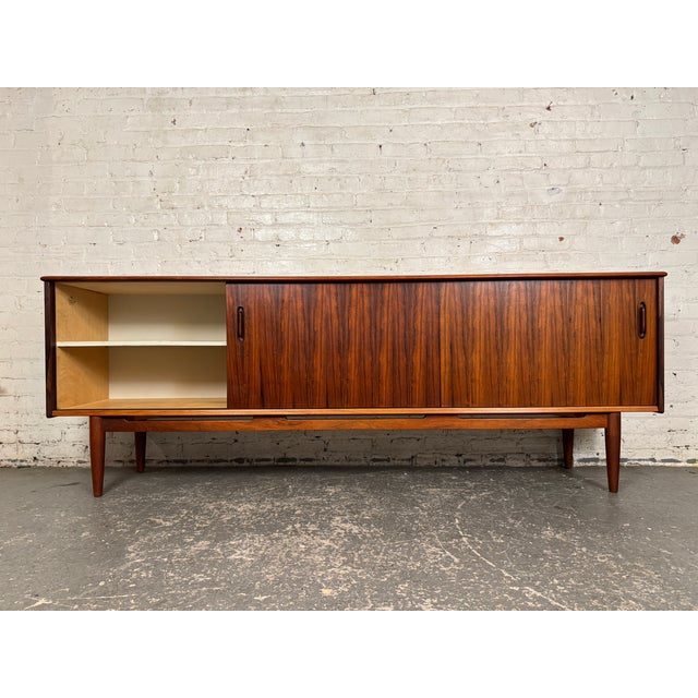 Nils Jonsson 'Cortina' Rosewood Credenza for Troeds Bjärnum, 1960s, Denmark For Sale In New York - Image 6 of 18