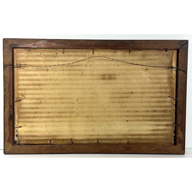Early 20th Century Thomas Cole 'Expulsion' Lithograph - Framed Vintage Biblical Art For Sale - Image 6 of 8