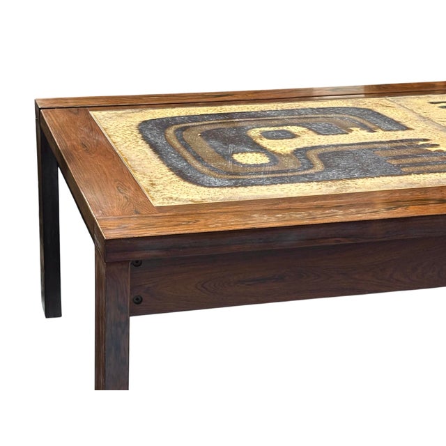 Wood 1960's Attributed to Lysgaard Møbler Danish Modern Coffee Table For Sale - Image 7 of 8