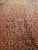 Antique Persian Mahal Sultanabad Rug, Hand-Knotted Wool, Geometric Pattern, Rust & Turquoise, 9x12 For Sale - Image 11 of 17