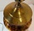 Vintage Tortoiseshell Italian Art Glass Table Lamp — Hollywood Regency Style For Sale - Image 9 of 12
