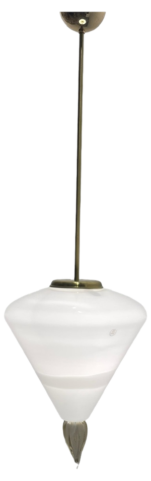 Murano Glass Light Pendant, 1980s