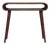 Chestnut-Finish Mango Wood Scandinavian Console Table For Sale