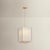Contemporary Hudson Valley Lighting Louise 13 in. 1 Light Pendant in Patina Gold Leaf Finish For Sale - Image 3 of 8