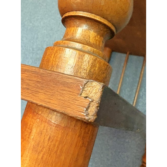 Early 1900's Victorian Étagère With Turned Legs and Four Fixed Shelves For Sale - Image 16 of 18