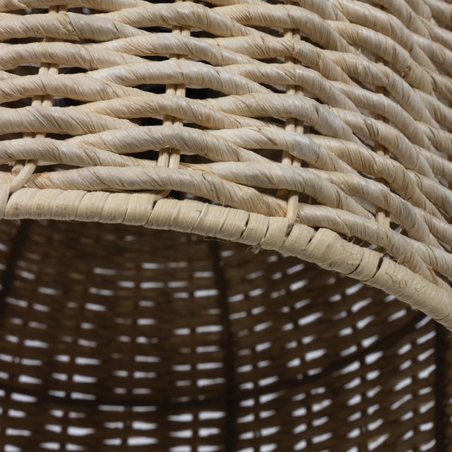 Transitional Campagna Woven Pendant For Sale - Image 3 of 5