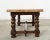 Brown Country English Walnut Farmhouse Barley Twist Dining Table For Sale - Image 8 of 18