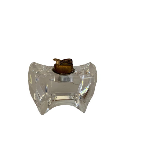Vintage Mid-Century Modern Ritts Astrolite Lucite Table Lighter Evans Insert Usa 1960s-1970s MCM For Sale - Image 4 of 6