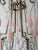 French Pink Opaline Murano Drops Rock Crystal Swags Chandelier, Circa 1920French Pink Opaline Murano Drops Rock Crystal Swags Chandelier, Circa 1920 For Sale - Image 11 of 13