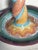 1970s Vintage Handpainted MacKenzie and Childs Candlestick For Sale - Image 5 of 7