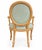 1970s French Napoleonic Style Carved Maple Rope Bergere Chairs - Pair For Sale In Atlanta - Image 6 of 7