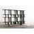 Pyrite double horizontal bookshelf by luca nichetto materials: drawers: noce canaletto solid wood, leather structure: dark...