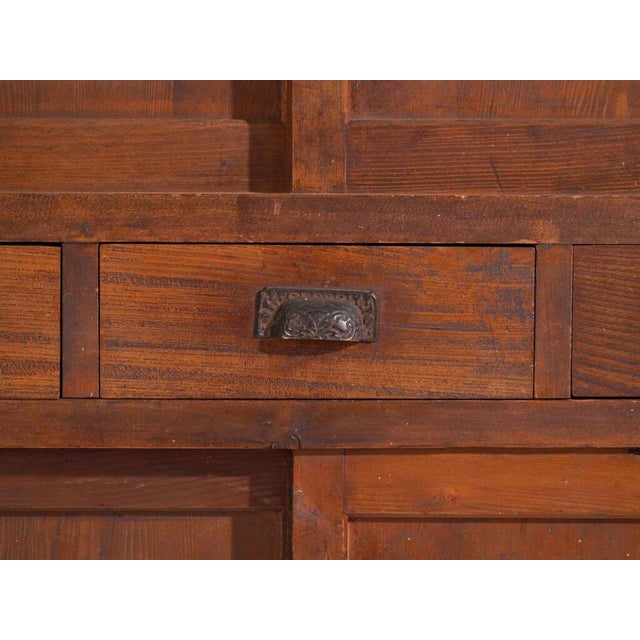 Antique Japanese Cedar Cupboard For Sale - Image 10 of 16