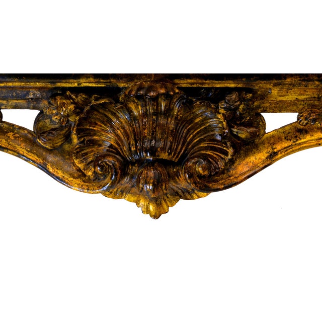 This exceptional antique Italian console table dates from the late 17th to early 18th century and reflects the grandeur of...