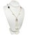 White South Sea Pearl Quartz Necklace 14k Gold Certified For Sale - Image 8 of 8