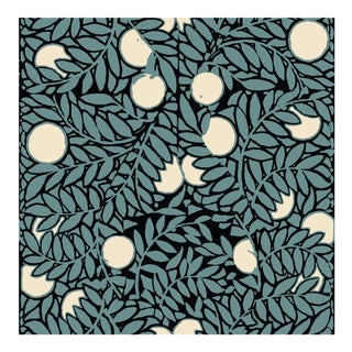 Mitchell Black Home Orange Grove Wallpaper Remnant For Sale