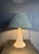 Mid-Century Suede Leather Mushroom Table Lamp, 1960s For Sale - Image 9 of 14