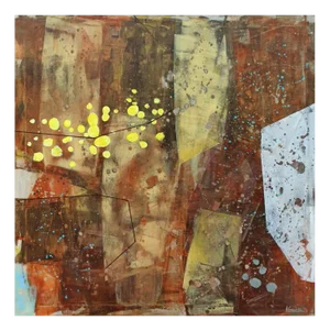 Anna Masiul-Gozdecka, Fragments of a Tree, 2023, Acrylic on Canvas