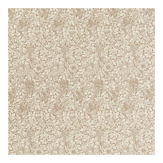 Morris & Co. Bird & Anemone Weave Fabric in Linen - a sample For Sale