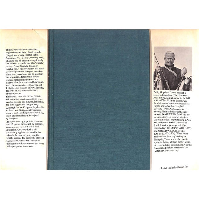 Traditional "Out of the Mainstream: Fishing Reminiscences Around the World" 1970 Crowe, Philip Kingsland For Sale - Image 3 of 9