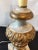 Gold 1850s Italian Gilt Wood Lamps - A Pair For Sale - Image 8 of 9