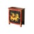 Add a bold statement of Eastern artistry to your home with this vibrant, hand-painted Tibetan nightstand or accent...