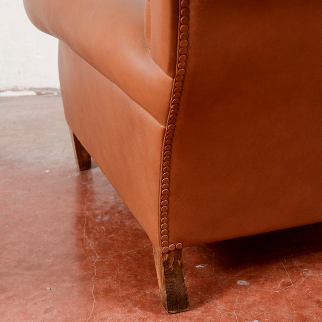 Armchair in Wood and Leather from Poltrona Frau For Sale - Image 10 of 18