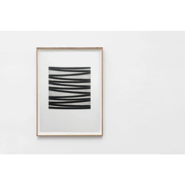 Pierre Muckensturm Contemporary Abstract Carborundum on Printed Zinc on Bfk Rives Paper 250 G/M2 Print "Xxii 41 074" by Pierre Muckensturm For Sale - Image 4 of 5