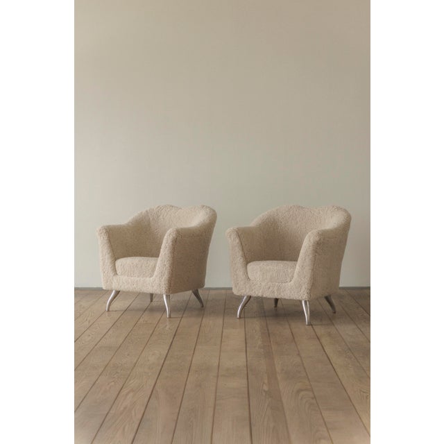 Vintage Lounge Chairs by Gubi Olsen, 1980s, Set of 2, in Flawless conditions. Designed 1980 to 1989 I have official proof...