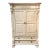 1990s White Armoire For Sale