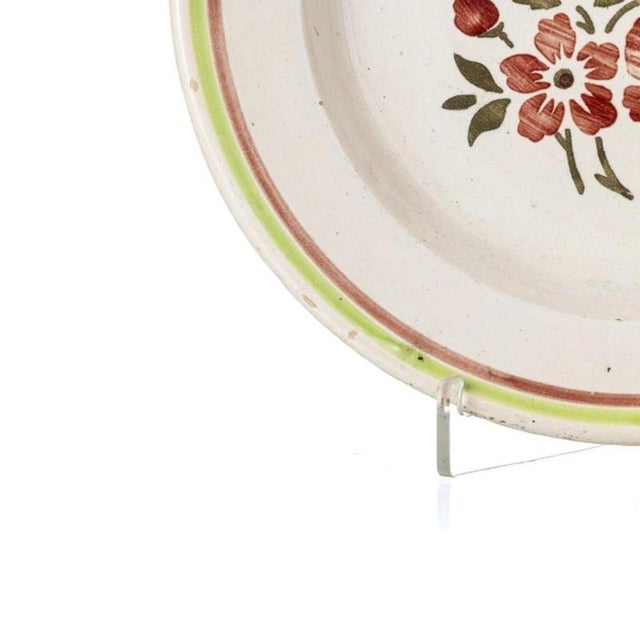 Mid-20th Century Talking Plate in Earthenware For Sale - Image 3 of 6