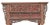 Hand Carved 1 Drawer Antique Console Table For Sale - Image 4 of 7