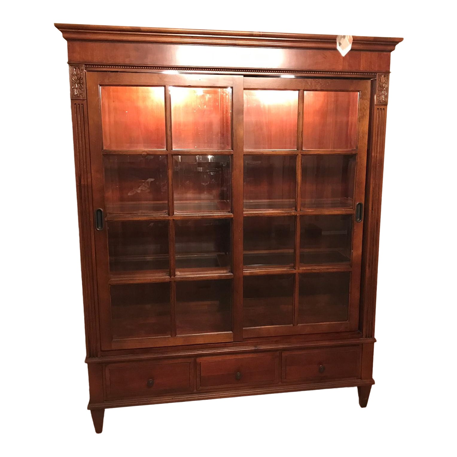 Ethan Allen Townhouse Curio Chairish